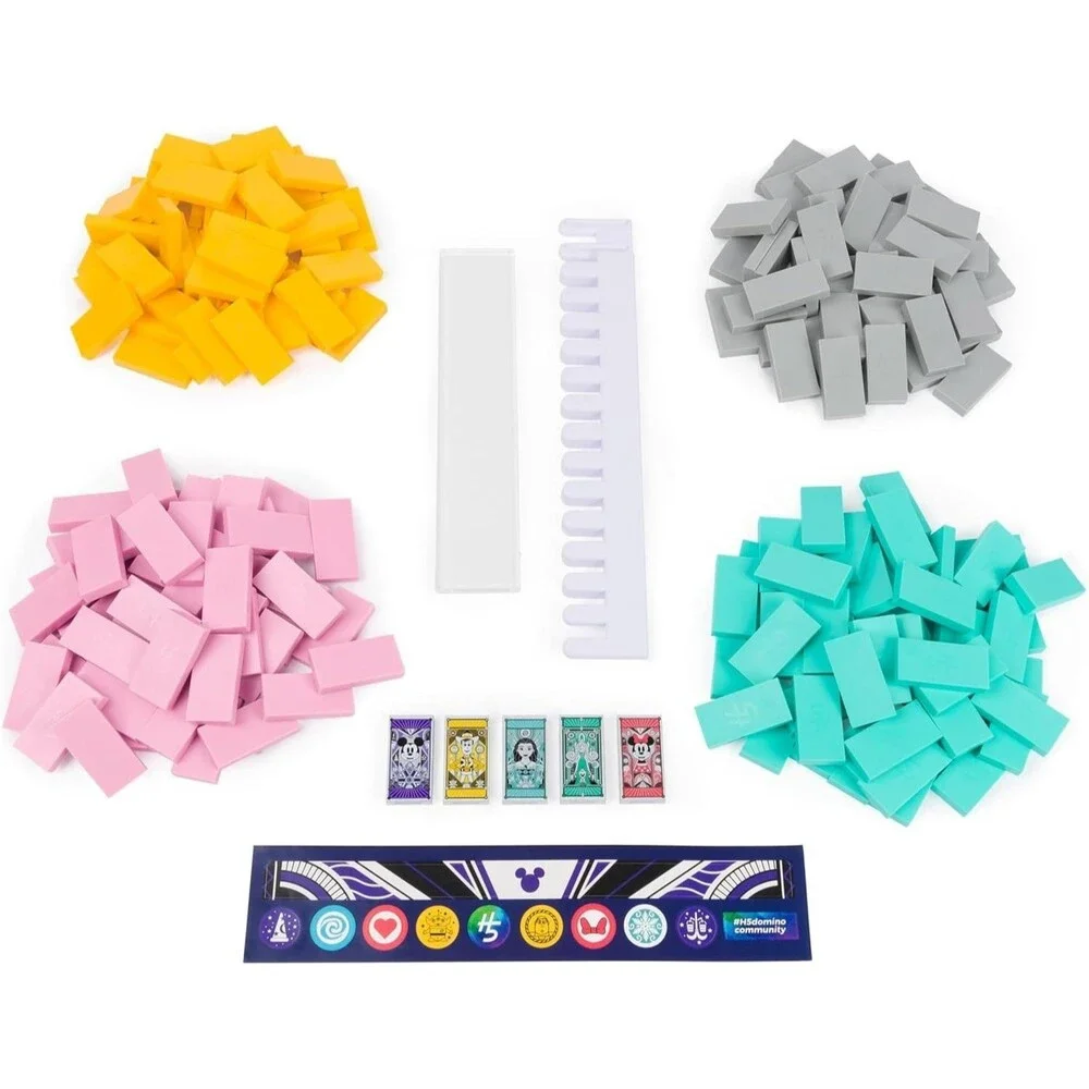 Spin Master Disney 100th Anniversary H5 Domino Creations 200pc Set - Lily Hevesh